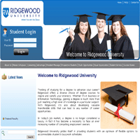 Ridgewood school website with cms