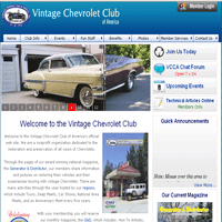 Vintage Car Website